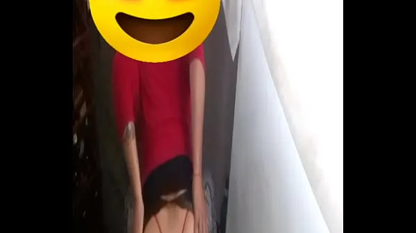 Vis totalt ass in stockings moving the buttocks 1 filmer