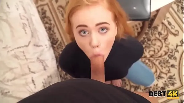 Összesen Debt4k. Ginger sucks dick and spreads legs after takes a loan for new TV film