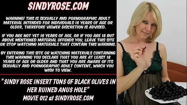 Vis Black olives in Sindy Rose wrecked butt and nice anal prolapse film i alt