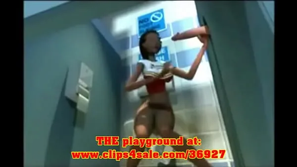 Mostrar 3D Ebony cartoon glory hole!Pre películas en total