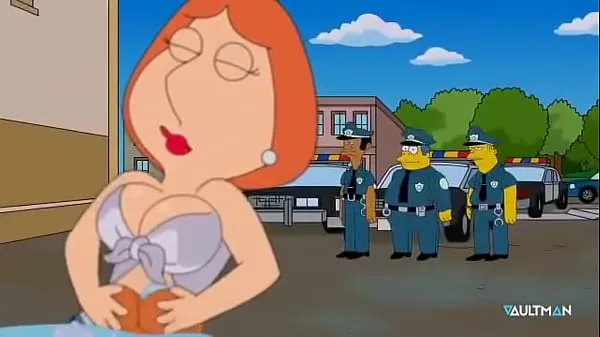Show Sexy Carwash Scene - Lois Griffin / Marge Simpsons total Movies