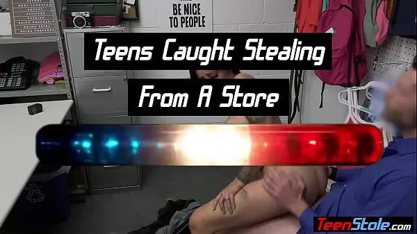 Busty inked teen shoplifter Anna Chambers seduced and fucked a LP officer toplam Filmi göster