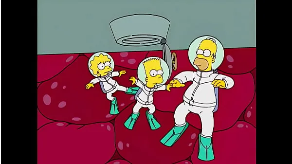 Mostrar Homer e Marge tendo sexo subaquático (feito por Sfan) (nova introdução total de filmes