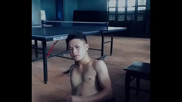 Show Handsome guy playing ping pong sucking his dick total Movies