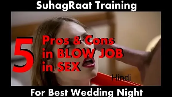 Show Indian New Bride do sexy penis sucking and licking sex on Suhagraat (Hindi 365 Kamasutra Wedding Night Training total Movies