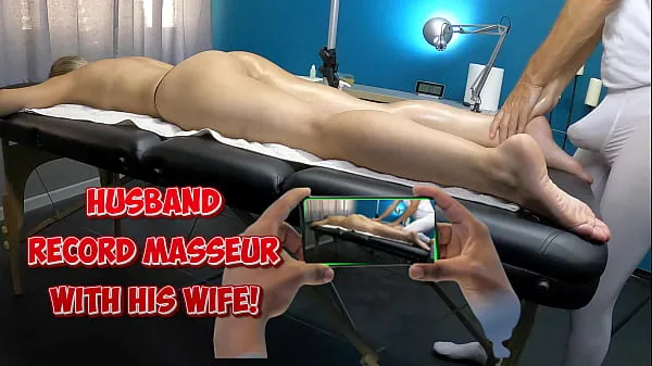 Показать всего фильмов: Masseur Touch his Dick on my Wife's Body | Husband Records with Mobile Phone the Dick of Boner Masseur getting bigger when he massages wife's Ass in Massage Room